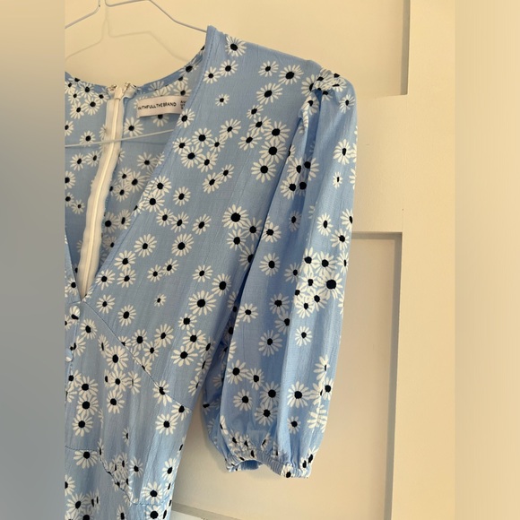 Faithfull the brand Ilia floral mini dress size 4 - Picture 8 of 15